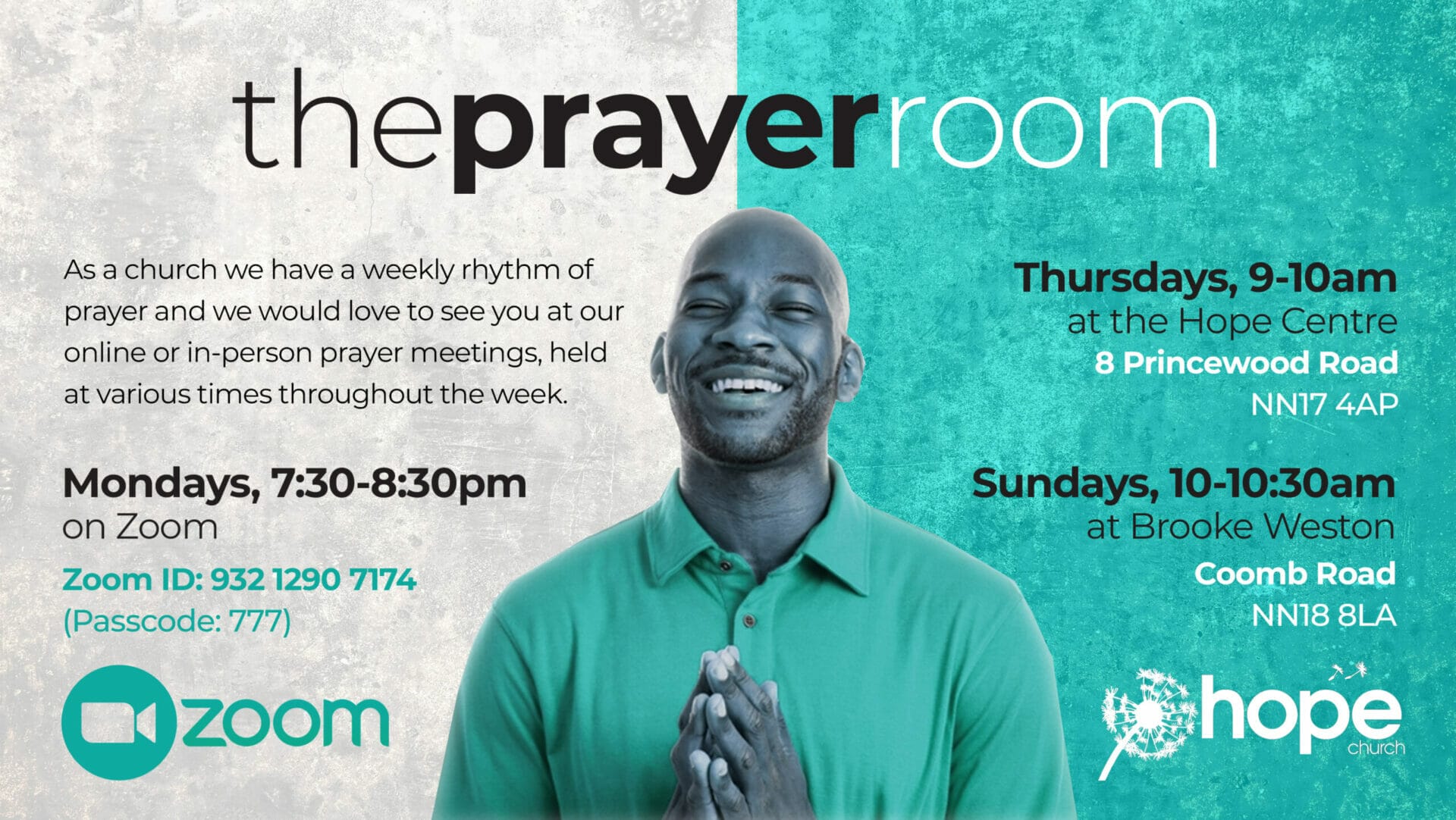 Prayer Room-Aug22 – Hope Church, Corby